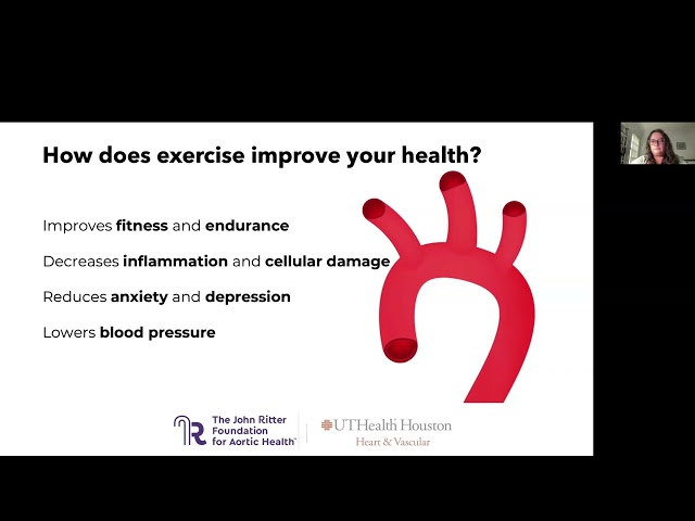 Decreasing Fear Around Exercise: Tools for exercising safely at home with aortic disease