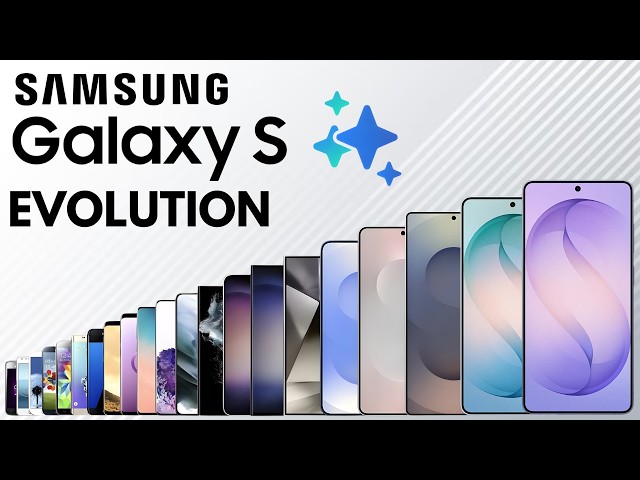 Samsung Galaxy S Series Evolution | Evolution of Samsung Galaxy S Series (S1 - S26 Ultra)
