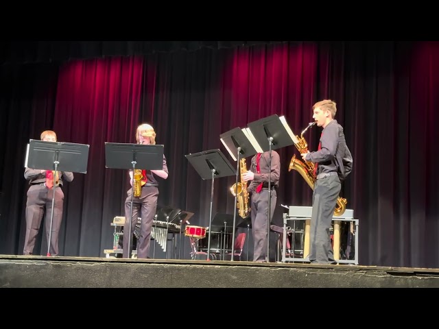 Glencoe Highschool Quartet 2026 “polar vortex-Chris Evan Hass” Final family performance 