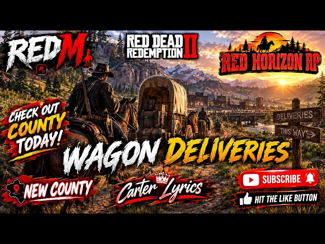 RedM - Red Horizon RP - Wagon Runs Early Morning.