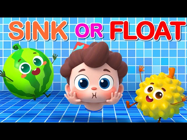 Sink or Float, Baby? | Ten in the Bed Song | Educational | Nursery Rhymes & Kids Songs | BabyBus