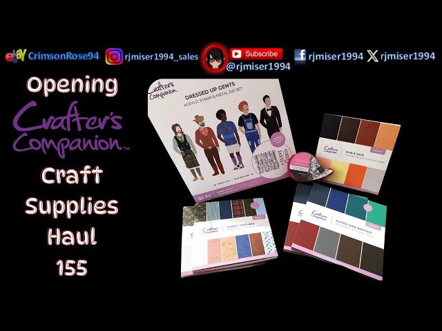 My Crafter's Companion Craft Supplies Haul! 155
