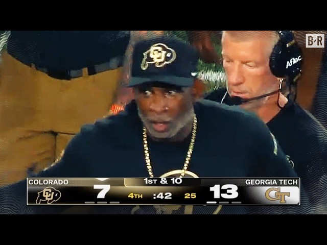 Final Minute of Colorado vs. Georgia Tech Was CHAOS