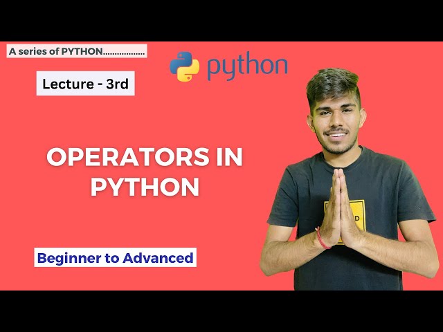 Python Lecture - 3rd | Python course for begineers | Mahendra Choudhary