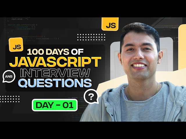 100 Days of JavaScript Coding Challenges || Day #1