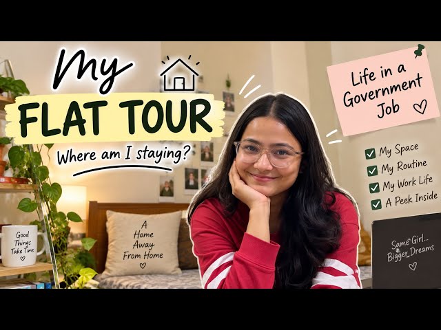 Welcome to my flat tour! 🏠