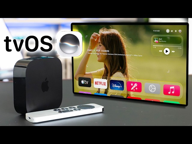 Вышла tvOS 27 RC — Apple TV получила крупное обновление