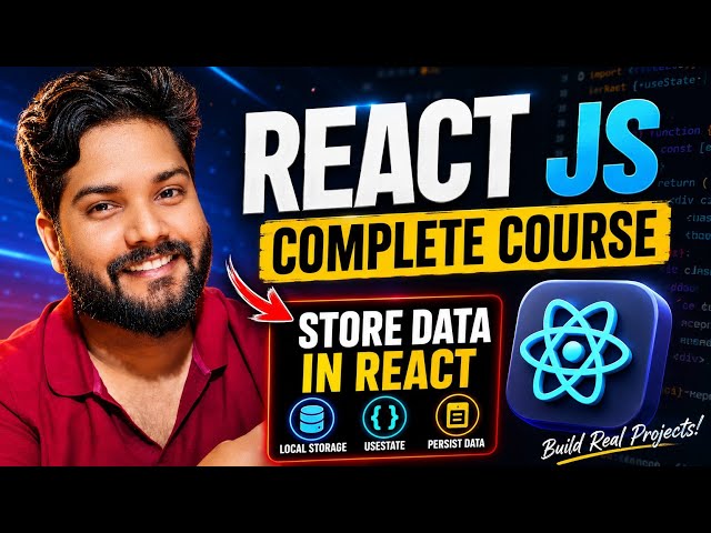 React JS Tutorial for Beginners to Advanced  | Part -14 | Complete Course 2026 #reactjs #reaction