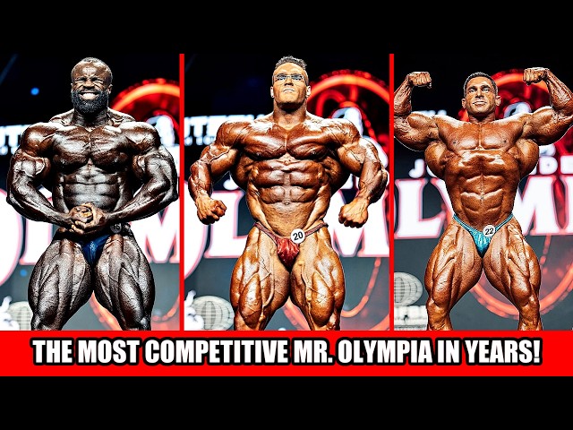 The 2026 Mr. Olympia is the most competitive top 3 we've had in years! Will there be a NEW Champion?