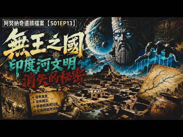 阿努納奇遺蹟檔案【S01EP13】：無王之國，印度河文明消失的祕密