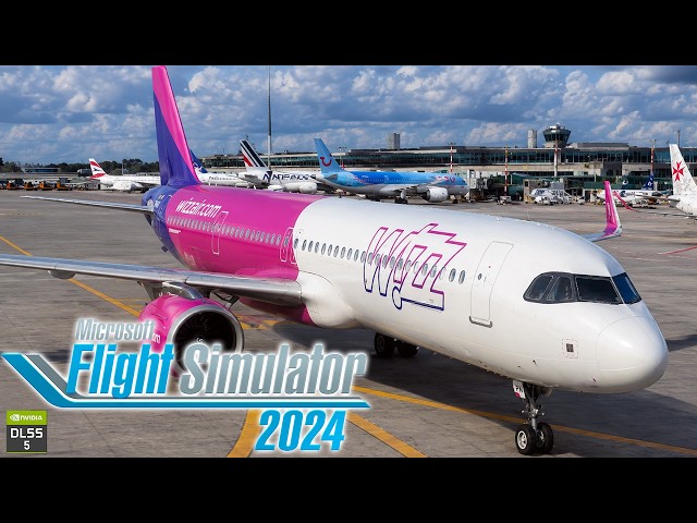 CRAZY APPROACH ✈️ Wizz Air A321neo | Milan → Alicante  | MSFS 2024 | DLSS5