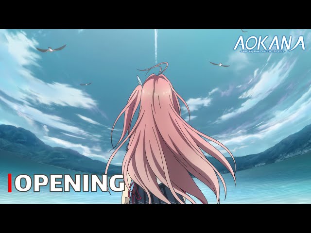 Aokana: Four Rhythm Across the Blue - Opening | "Contrail ~Kiseki~" | UHD Creditless | Subtitles