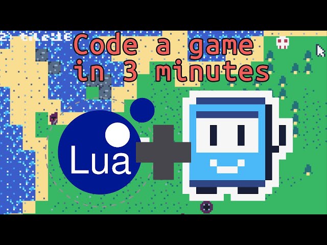 Code a TIC-80 Lua Game in 3 Minutes: Lua & TIC-80 Beginner Tutorial (Build in Your Browser)