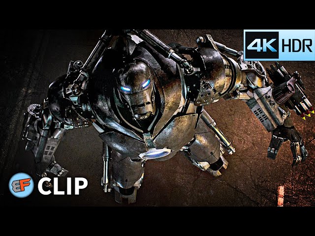 Iron Man vs Iron Monger - Final Battle Scene (Part 1) | Iron Man (2008) IMAX 4K HDR Movie Clip