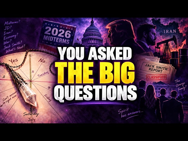 JD Will Be POTUS, 2026 Midterms, Iran & THE QUESTIONS SPIRIT WOULDN'T ANSWER 🔮 | Pendulum Reading