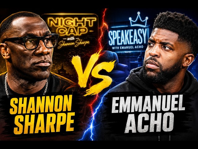 Nightcap vs Speakeasy! Did Shannon Sharpe Just Take a Shot at Acho?