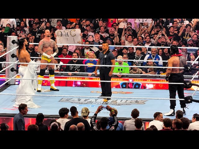CM Punk vs Seth Rollins vs Roman Reigns FULL MATCH