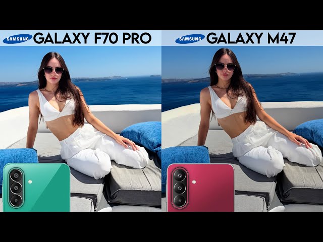 Samsung galaxy F70 pro vs Samsung galaxy M47 camera test comparison 