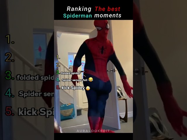 Ranking the best Spiderman momentos