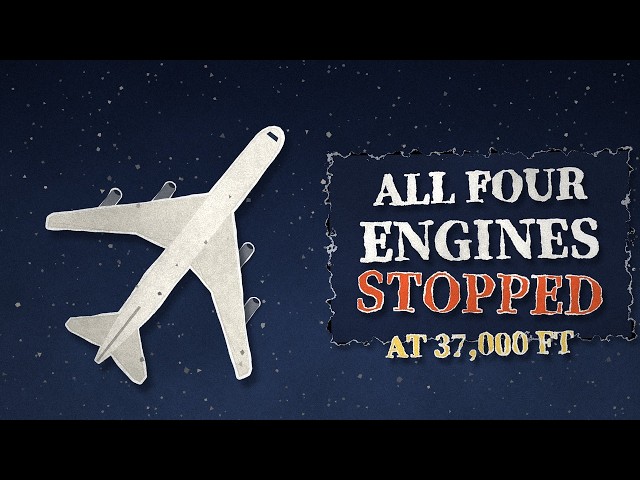 All Four Engines Stopped at 37,000 Feet — How Did This 747 Land?