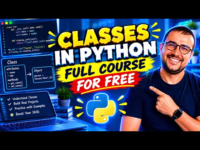 Classes in Python programming language full course for FREE 