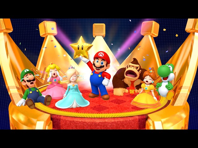 Mario Party 10 – 8-Player Minigame Tournament | Mario and 7 friends 4K (UHD)
