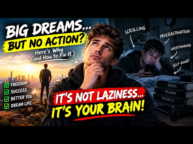You’re Not Lazy  Your Brain Is Trapping You :procrastination