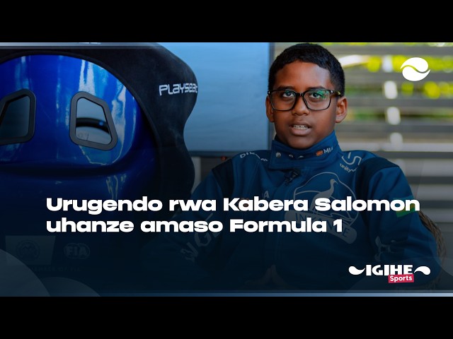 Agejeje u Rwanda aho Verstappen yahereye: Urugendo rwa Kabera Salomon uhanze amaso Formula 1