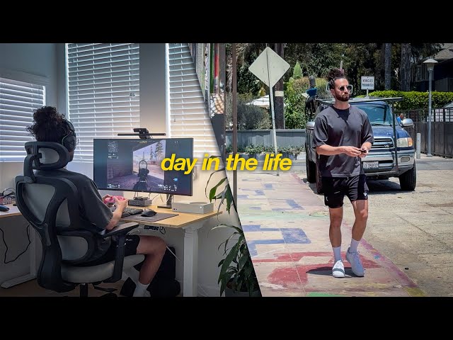 Day in the life as a Developer in LA | settling in, designing an app, and setting goals