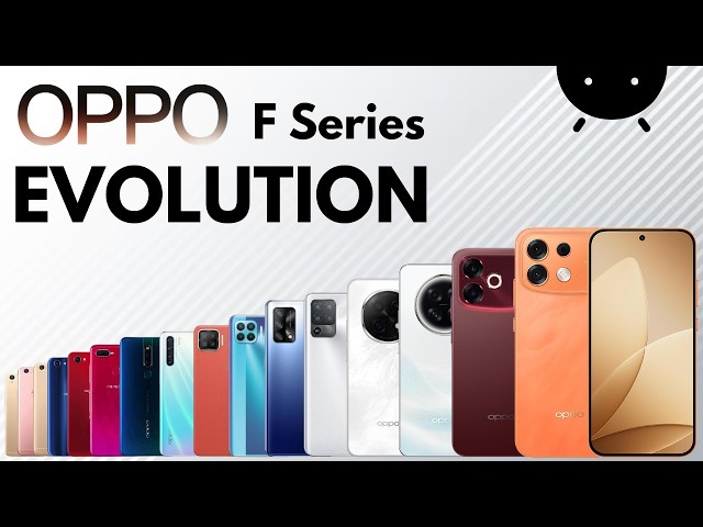 Evolution Of Oppo F Series 2026 | History of Oppo F Series