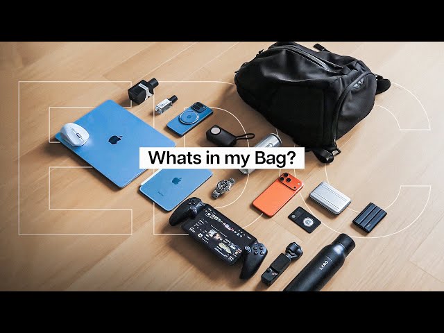 What’s In My Tech Bag 2025 - Everyday Carry Essentials!