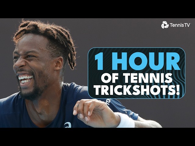 1 Hour Of EPIC Tennis Trickshots!