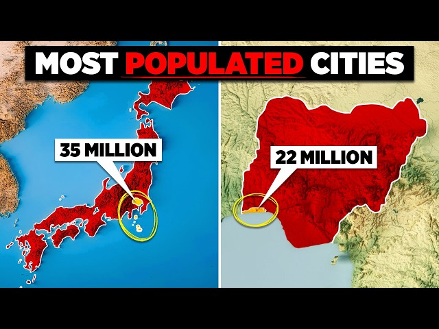 The Extreme Geography Behind The World’s Most Populated Cities