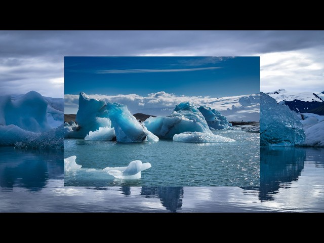 06 Don3 Hours of Vatnajökull Ice Cave Ambience | Glacial Whispers for Deep Sleep (4K) 🧊 🇮🇸