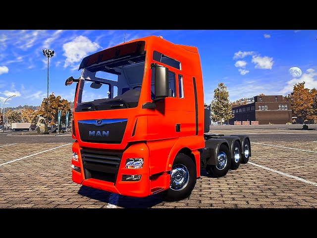 Construction Simulator - All the MAN trucks