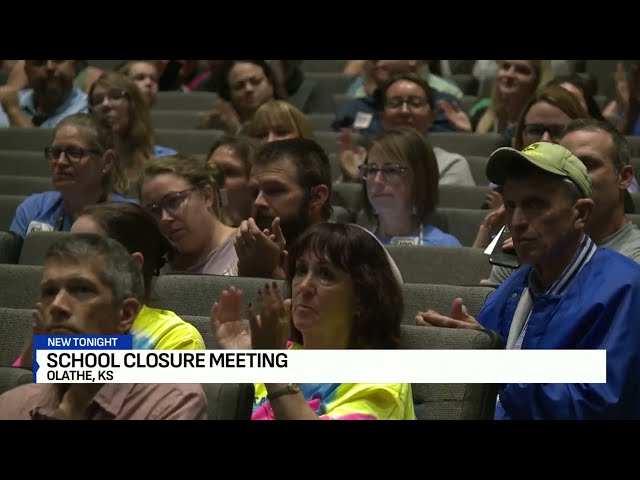 Parents voice concerns on Olathe school closures