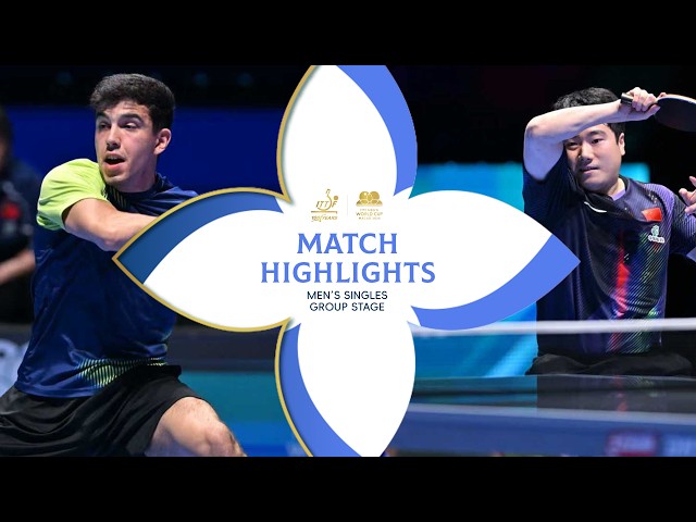 Horacio Cifuentes v Liang Jingkun | Match Highlights |  #ITTFWorldCup 2026