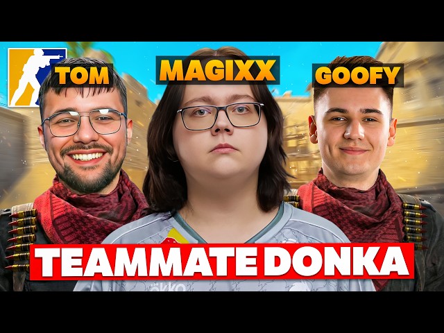 TOM + GOOFY GAVE DONK'S BUDDY NO CHANCE ON FACEIT! *MAGIXX*