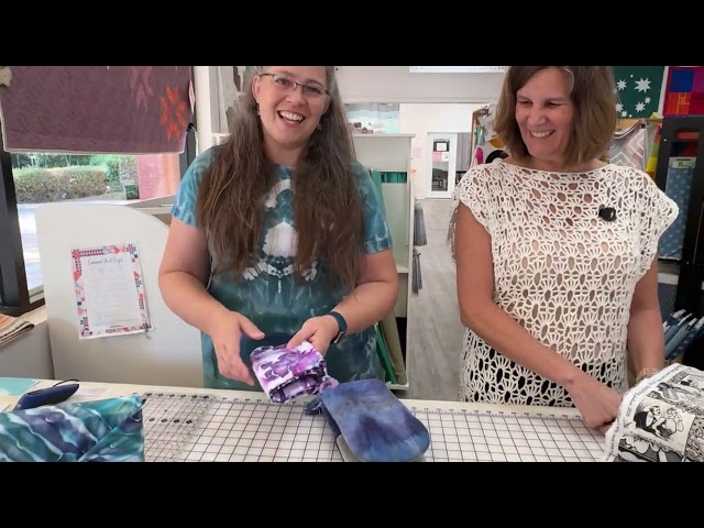 Green Dot Dyes and Sketchbook Prints, Cary Quilting Co, 9/21/26
