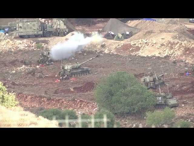 Israel launches artillery strikes on border with Lebanon following Hezbollah attack