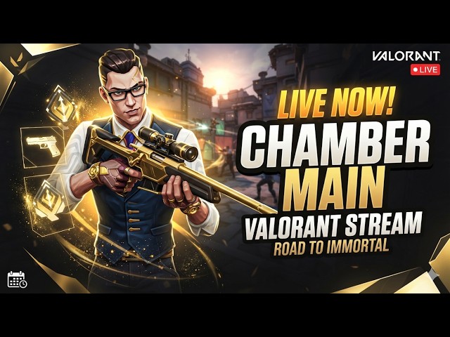 CHAMBER IS STILL S-TIER 🎯 | Valorant Ranked Live