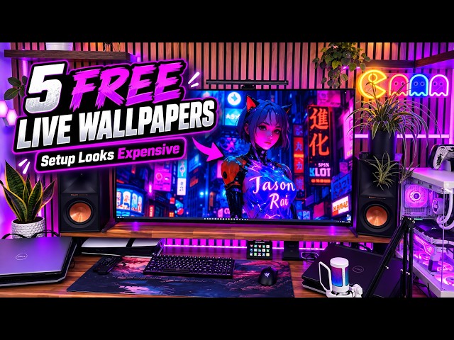 This FREE App Made My Gaming Setup Look Expensive 🔥 | Wallpaper Play