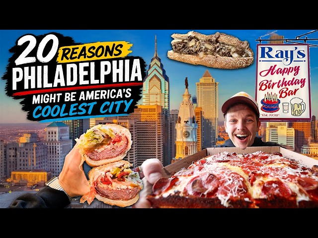 20 Reasons Philadelphia Might Be America’s Coolest City | The BEST Eats, Landmarks, & Bars!