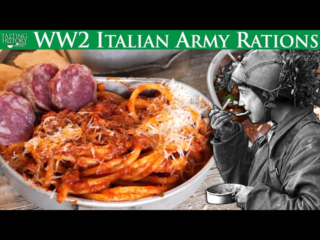What Italian Soldiers Ate in World War II