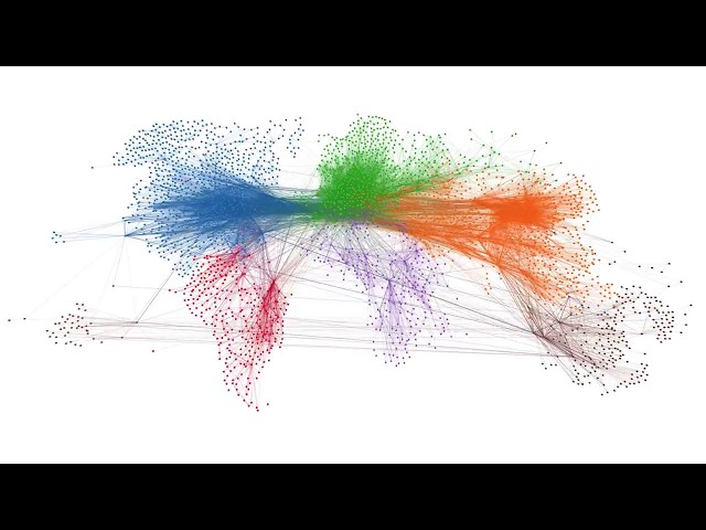 Airports Network - Visualizing Complex Networks (CDT-5)