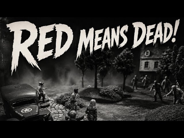 One Hour Skirmish Wargames - Zombie Action! (Red Means Dead)