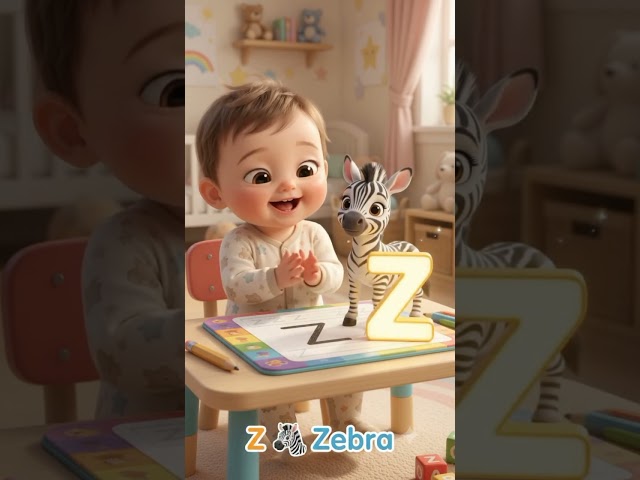 Learn Y to Z! 🪀🦓 | Alphabet for Kids | Phonics & ABC Learning
