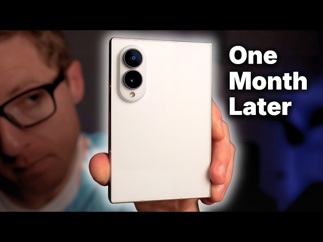 Galaxy Z Fold 8 1 Month Later: Flawed...And I Love It!
