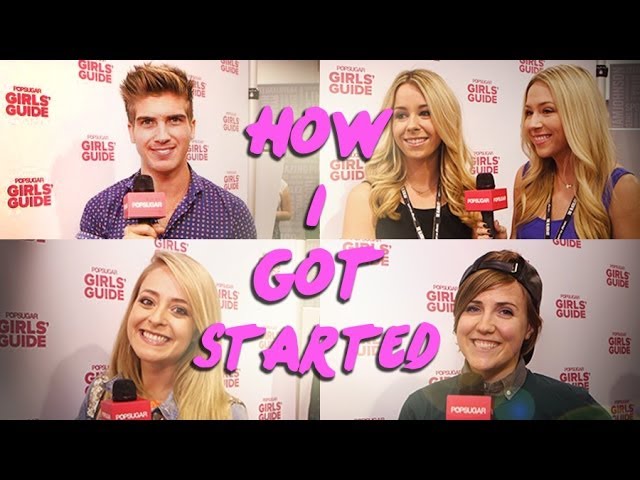 YouTube Stars Share How They Got Started on YT | Joey Graceffa, Hannah Hart, iJustine and More!
