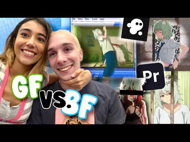 BF vs. GF FAN EDIT CHALLENGE (invideo Editor VS. Premiere Pro)